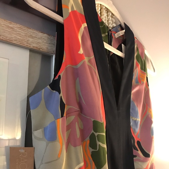 Rachel Roy January Khaki Combo Jumpsuit SZ 6 - Picture 1 of 5